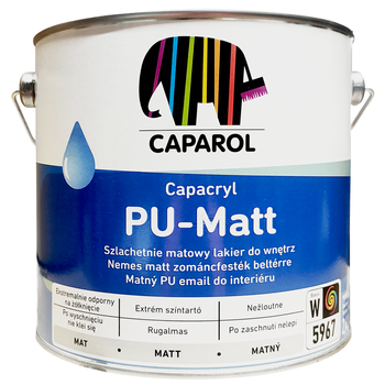 CAPAROL Capacryl PU-Matt Polyurethan-Acryllacke Weiß 2,4L