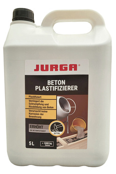 JURGA Betonmix Flüssigplastifizierer für die Herstellung von Betonprodukten 5 L