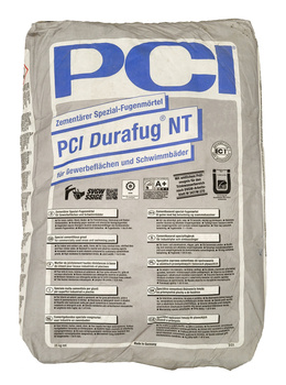 PCI Durafug NT Zementärer Spezial-Fugenmörtel Boden Fliesen 25 KG 20 Weiß 