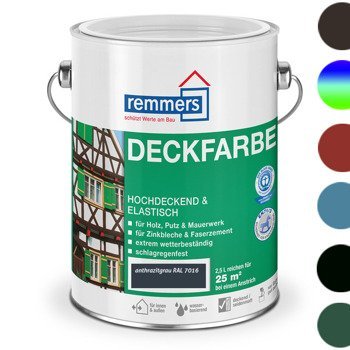 Remmers Aidol Deckfarbe 2,5 L Wetterschutzfarbe alle Farben