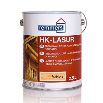 Remmers Aidol HK Lasur 2,5 L Holzlasur Holzschutz - Farblos