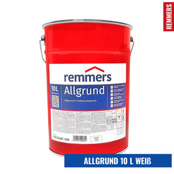 Remmers Allgrund Haftgrund für Metalle, Hartkunststoffe & Holz Weiß10 L