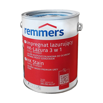 Remmers HK-Lasur Grey-Protect 2,5 L - Wassergrau