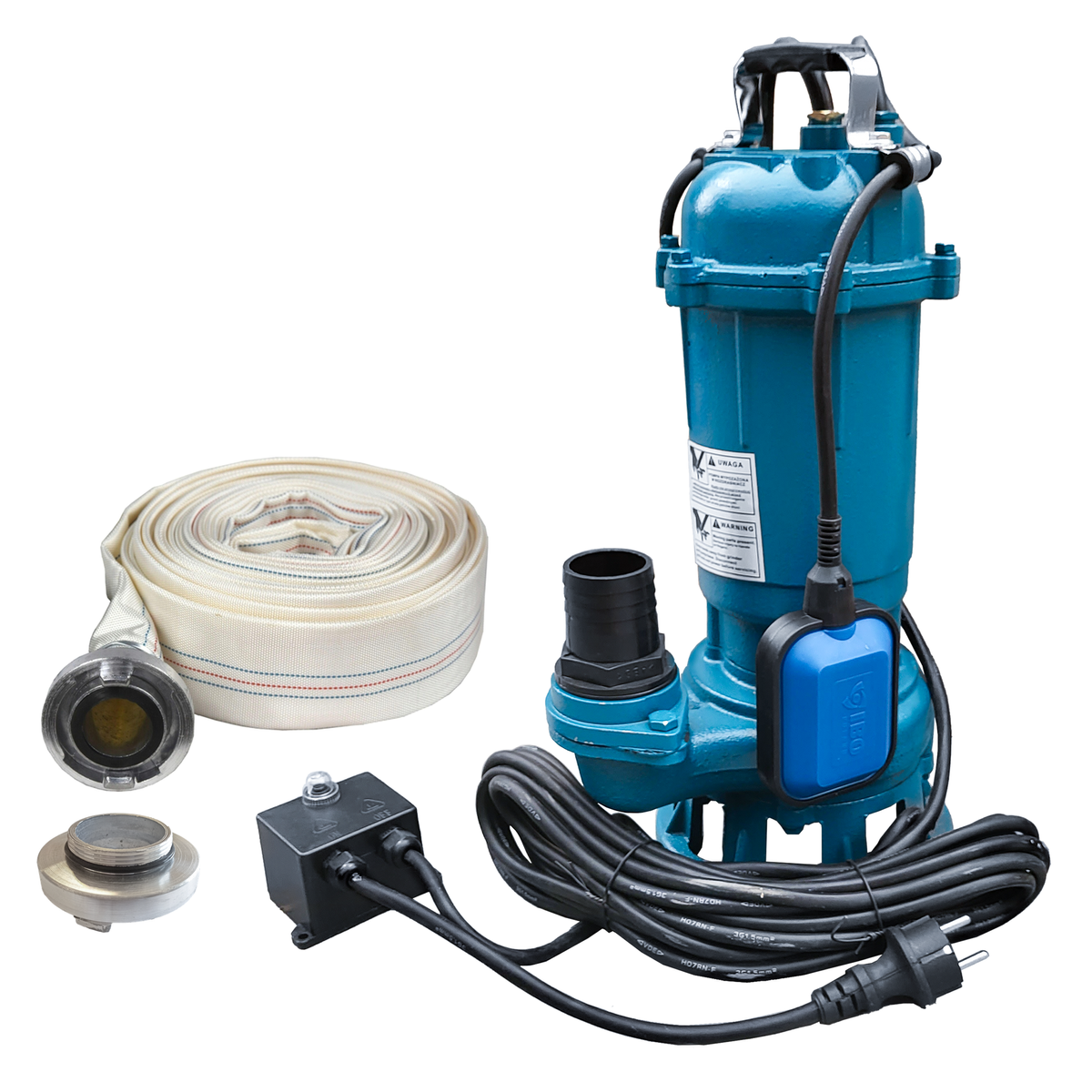 Tauchpumpe Schmutzwasserpumpe 7500l/h Automatik + Handbetrieb Durchlass  30mm, Schmutzwasser- / Tauchpumpen, Pumpen