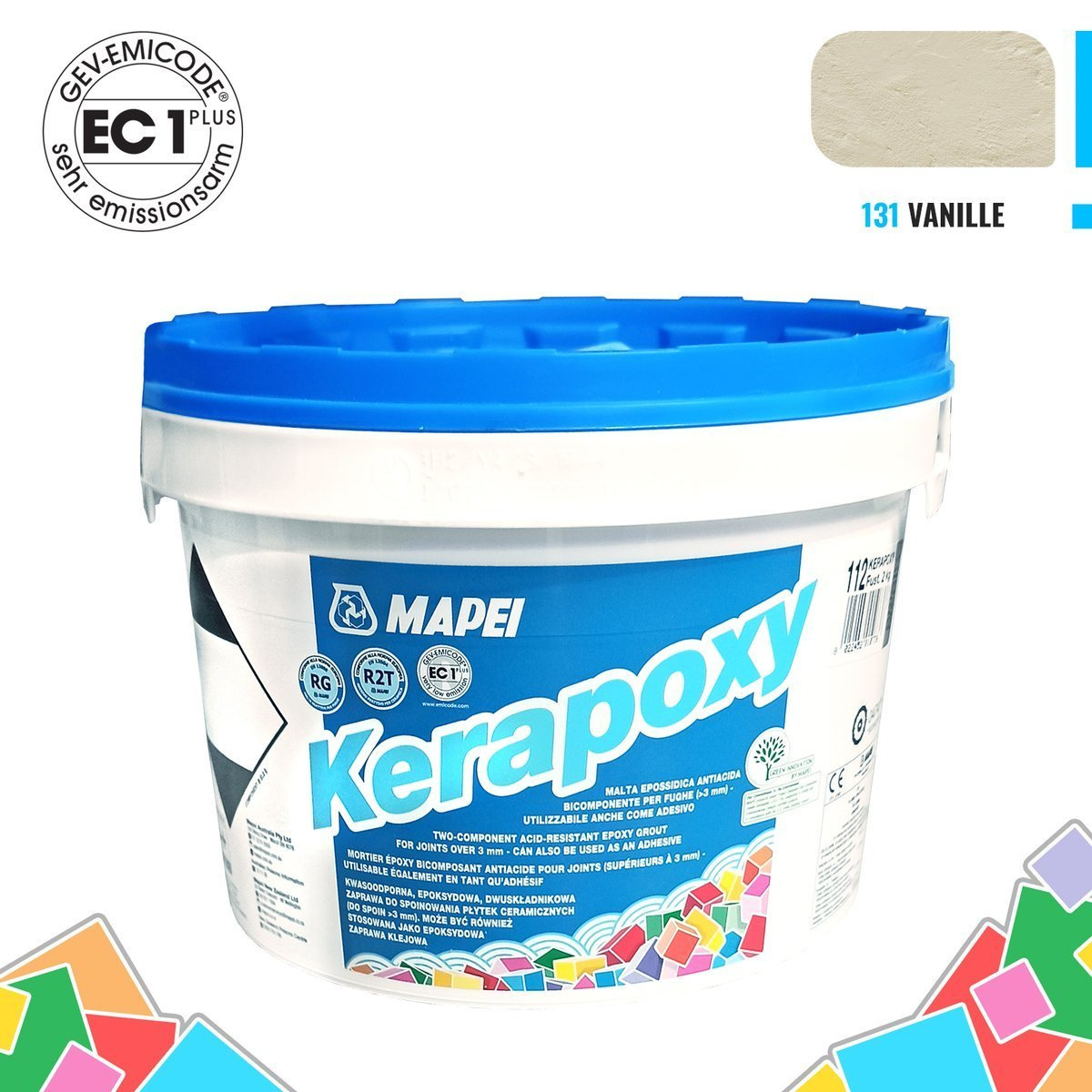 MAPEI Kerapoxy Epoxy Grout Vanille Nr 131 2 kg Vanille Baumaterialen