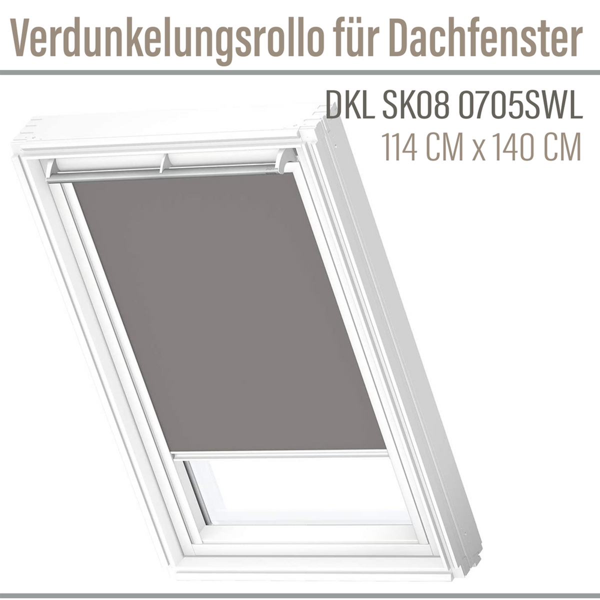 Velux Verdunkelungs-Rollo manuell DKL 102 1085S, BAUKING Webshop