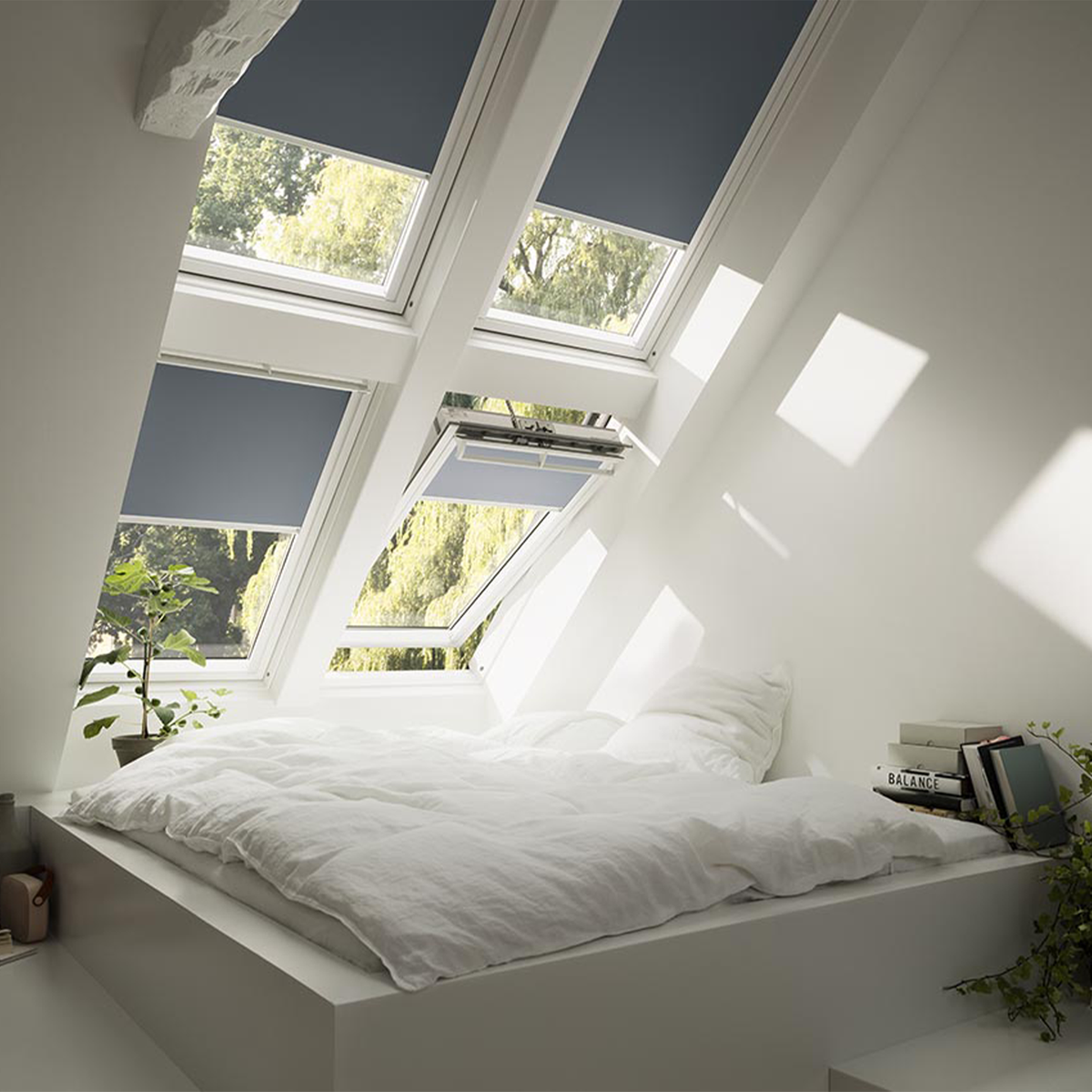 VELUX Sichtschutzrollo DKL SK06 1025SWL Weiß Verdunkelungsrollo für  Dachfenster 114x118cm weiß | Haus und Garten \\ Innenräume \\  Fensterabdeckung \\ Sichtschutzrollo Fensterabdeckung |
