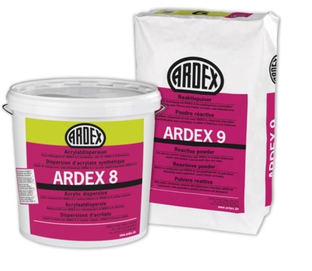 ARDEX 8+9 Dichtmasse 2K Abdichtung unter Fliesen und Platten 20 KG + 20 KG