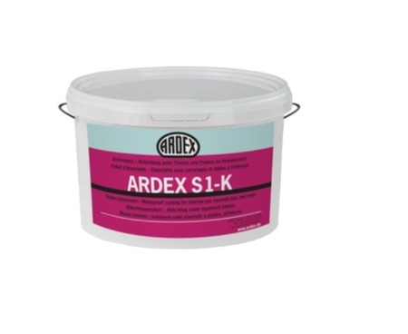 ARDEX S 1-K Dichtmasse - Abdichtung unter Fliesen Platten im Innenbereich 4 KG