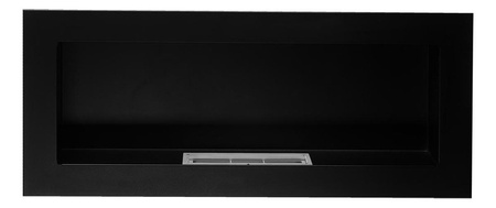 Bio-Kamin 800x350 Schwarz