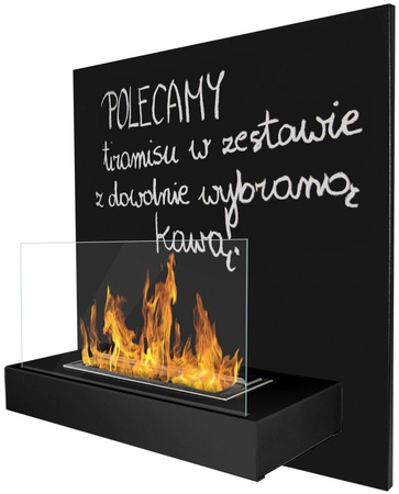 Bio-Kamin BOARD schwarz-schwarz