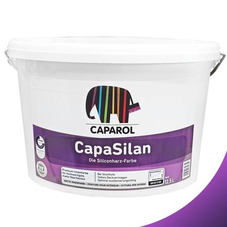 CAPAROL CapaSilan Silikatfarbe Silikat Mineralmatte Innenfarben Wand 12,5 L Weiß