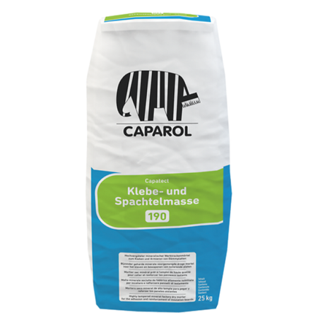 CAPAROL Capatect 190 Klebe und Spachtelmasse 25 KG Weiss