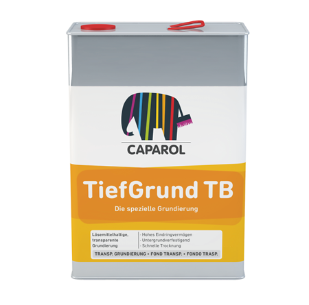 CAPAROL Tiefgrund TB Spezial-Grundierung Gipsflächen 5L Transparent
