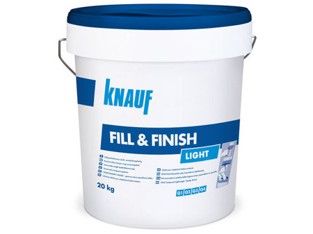 KNAUF Fill & Finish Light 20kg Spachtelmasse Fertigspachtel