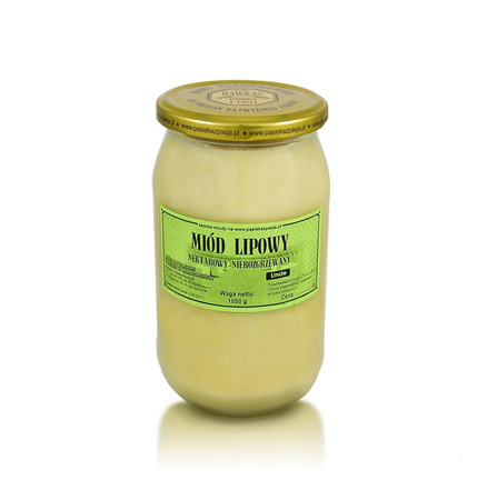 Lindenhonig Naturhonig Kalt Aufgelegt (nicht erhitzt / roh) aus Polen 1050g