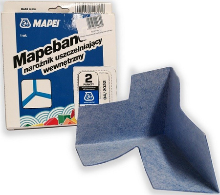 Mapei Mapeguard IC Innenecken blau Dichtband Eckfugen Ecke Abdichten Wände