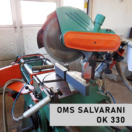 Oms Salvarani OK 330 Sägen für Holz und Aluminium I Sägemaschine (Abschaltung) 