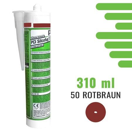 PCI Silcofug E 50 Rotbraun 310 ML