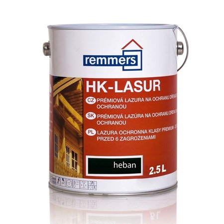 Remmers Aidol HK Lasur 2,5 L Holzlasur Holzschutz - ebenholz