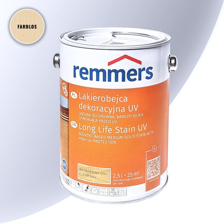 Remmers Dauershutz-Lasur Langzeit-Lasur UV 2,5 L Holzschutz Holzlasur - Farblos