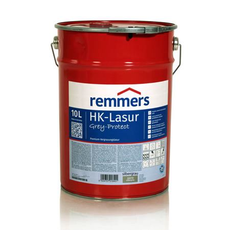 Remmers HK-Lasur Grey-Protect 100 ml Holzlasur Holzschutz - Silbergrau