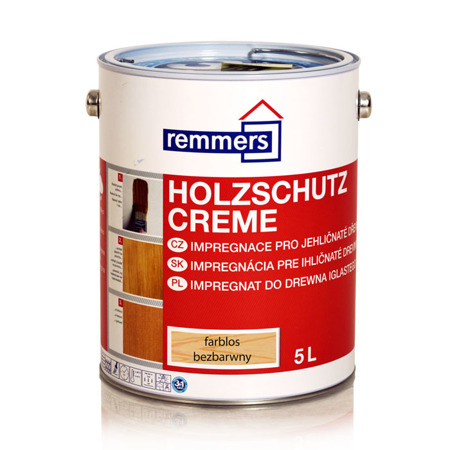 Remmers Holzschutz-Creme 0,75 L Holz Lasur für Außen - Farblos