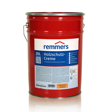 Remmers Holzschutz-Creme 20 L Holz Lasur für Außen - Pinie/Lärche