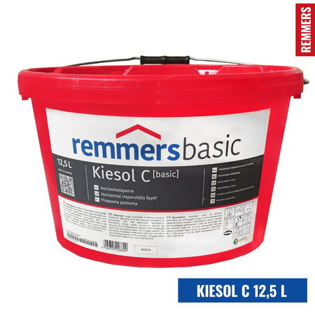 Remmers KIESOL C Injektionscreme Trockene Wand Abdichtung Horizontalsperre 12,5L