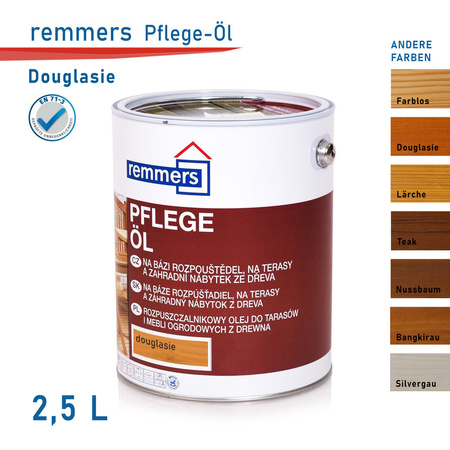 Remmers Pflege Öl 2,5 L Holzöl Terrassenöl Gartenmöbelöl alle Farben