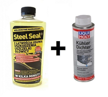 SET Steel Seal Zylinderkopfdichtung Reparatur + Liqui MolyKühler Dichter 150ML