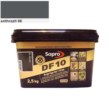 SOPRO DesignFuge Flex DF10 ANTRACYT 66