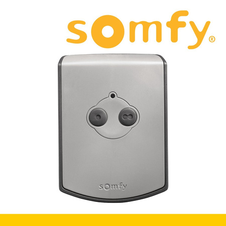 Somfy Funk Wandsender und Wandtaster Funkwandschalter Wall Switch RTS 2-Kanal 
