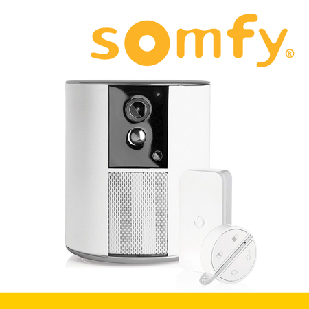 Somfy Pack One+ All-in-One Smart Alarmsystem mit Integrierter Kamera FullHD Akku