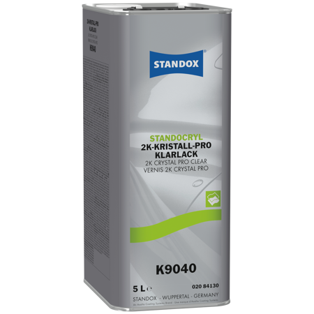 Standox Standocryl 2K-Kristall Pro Klarlack K9040 5L Autolack Teil- Kleinschaden