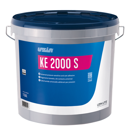 UZIN KE 2000 S Universal-Nass- und Haftklebstoff KLEBER für Vinyl- PVC 6 kg