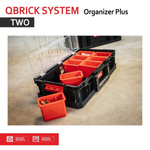 SET MIT 2 - Qbrick System TWO Organizer Plus Polycarbonatr Polyamid-Verschlüsse