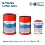 Remmers ROFALIN ACRYL 5l WEIß RAL 9016 Wetterschutzfarbe für Holz