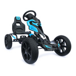 Großer Gokart mit Pedalen Schaumreifen - Hellblau