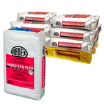10 * ARDEX X 7 G Plus Flexmörtel Fliesenkleber Flexkleber Frostbeständig 25 KG