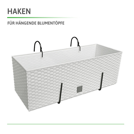 Topfhaken für Brüstung DRTC500 / DRT500