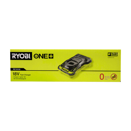 Ryobi RC18150 18 V ONE+™ Schnellladegerät 5,0 A für Li-Ion-Akkus