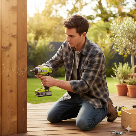 Ryobi R18ID3-0 18 V ONE+ 3-Gang Akku-Schlagschrauber (ohne Akku)