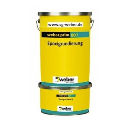 WEBER weber.prim 807 Grundierharz Epoxidharz Transparent Komp. A+B 9 KG