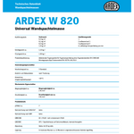 ARDEX W 820 Superfinish Wandspachtel Spachtelmasse Gipsspachtelmasse  25 KG