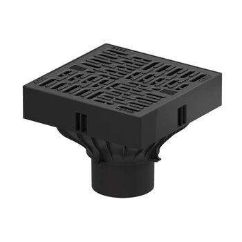 ACO Self XtraPoint 319430 Bodenablauf B125 mit PP-Rost und Ø110 mm Abgang