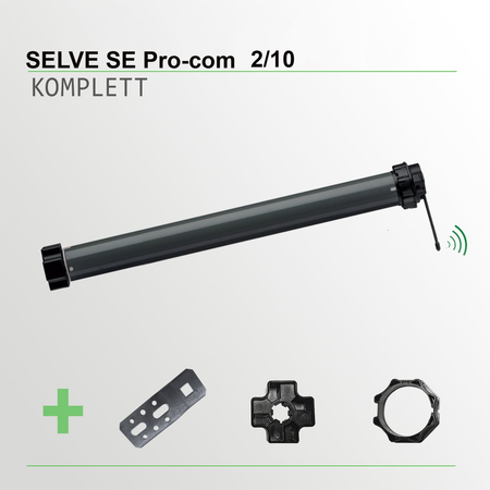 SELVE Rohrmotor SE Pro 2/10-com Der Rollladenantrieb mit Hinderniserkennung