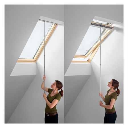 VELUX Teleskop Bedienungsstange für Fenstern, Rollläden und Rollos ZCT 200K