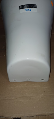 Outlet Roca NEXO Pissoir Urinal Soft-Close-Deckel Zulauf von hinten Weiß