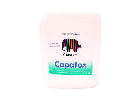OUTLET CAPAROL Capatox Reinigung Algen Pilze Schimmelbefall Biozid-Lösung 5 L